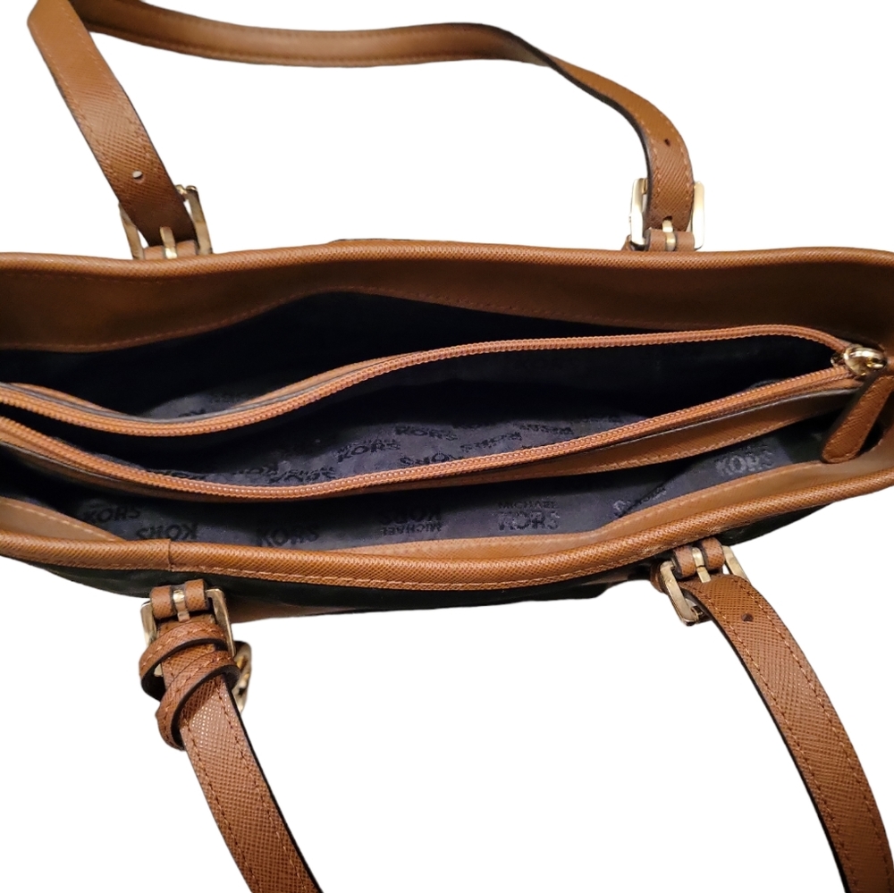 Michael Kors black and brown handbag - Picture 2 of 3